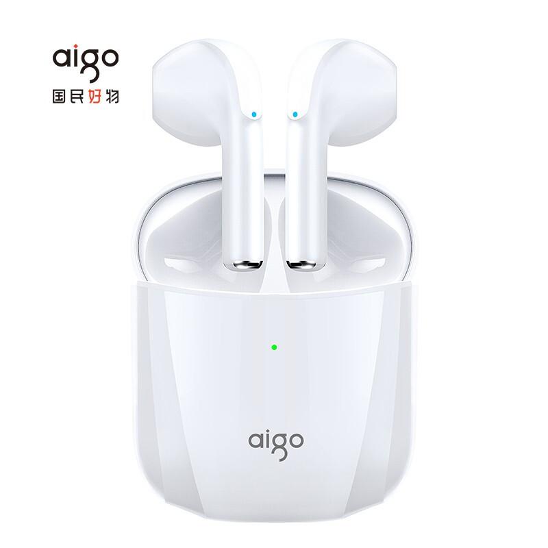 爱国者（aigo） T20真无线蓝牙耳机 白色(单位：对）