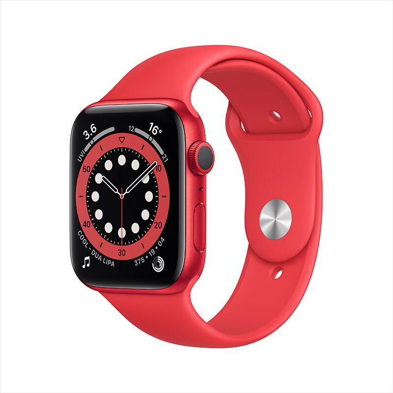 Apple Watch Series 6智能手表 GPS款 40毫米红色（