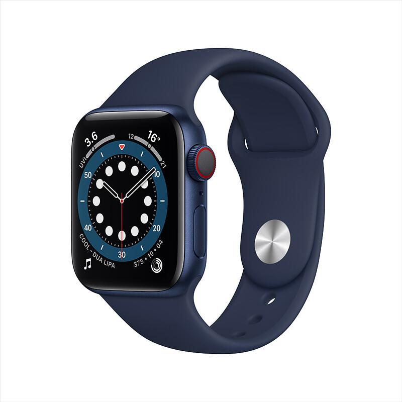 Apple Watch Series 6智能手表 GPS款 40毫米深海蓝