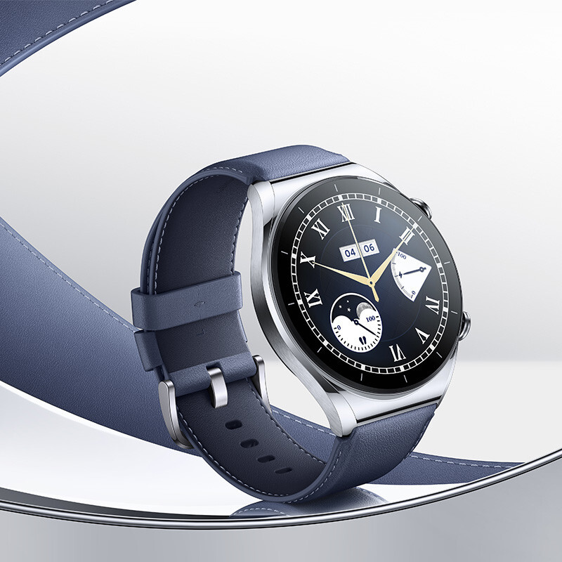 小米Xiaomi Watch S1 小米手表 S1 运动智能手表 蓝宝石玻璃 流光银 （个）