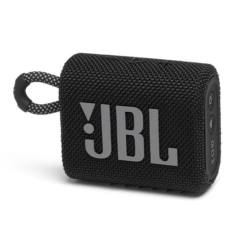 JBL GO3音乐金砖3代便携式蓝牙音箱黑色（台）