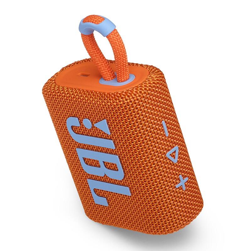 JBL GO3音乐金砖3代便携式蓝牙音箱橙色（台）