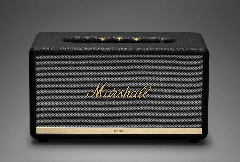 马歇尔（Marshall） STANMORE II BLUETOOTH音箱2代无线蓝牙家用重低音音响 黑色 二代插电款(台)