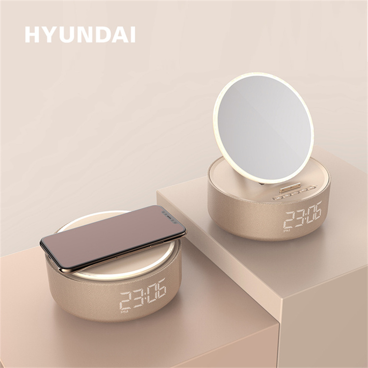 现代（HYUNDAI）多功能无线化妆镜音箱  YH-F166音箱/音响（台）