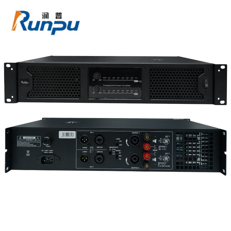 润普Runpu 国产化会议音频扩声设备音箱功放/大功率专业后级数字功放RP-GDF30（组合定制）（台）