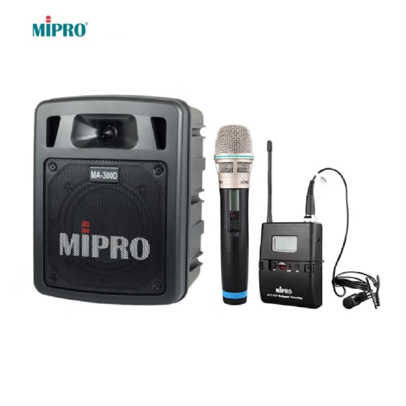 咪宝（MIPRO）MIPROMA-200D双通道版户外蓝牙音响（配1手持1领夹话筒）(单位：台)