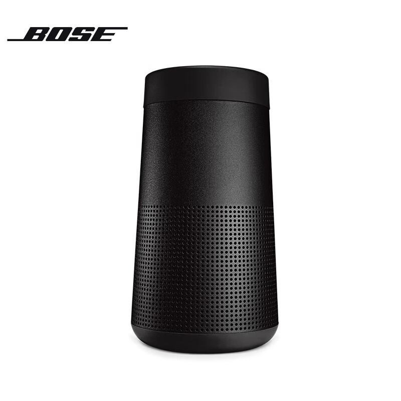博士（BOSE）SoundLink Revolve 蓝牙音响II 360度环绕防水无线音箱 小水壶二代黑色 (单位：个)