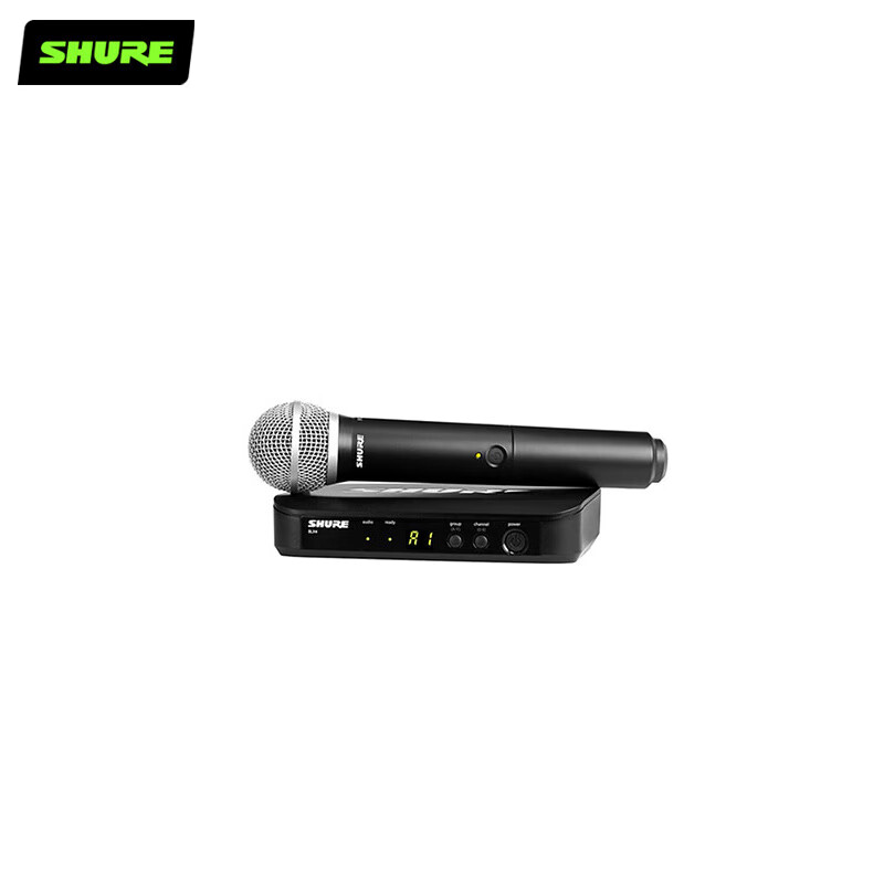 舒尔 Shure BLX24/PG58 专业手持无线麦克风话筒（套）