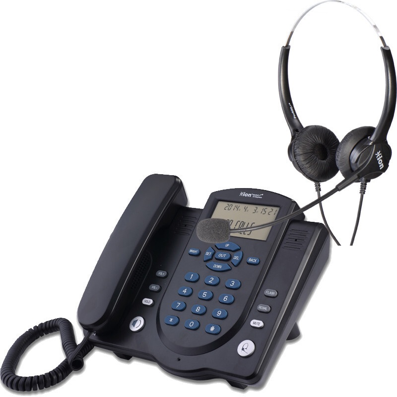 北恩860耳麦话机主机+FOR600D双耳耳机（套）