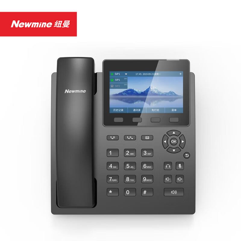 纽曼HL2008TSD-378(R) 4000小时 智能双模IP电话IP录音电话机 座机电话 同步通讯录 (单位：台)