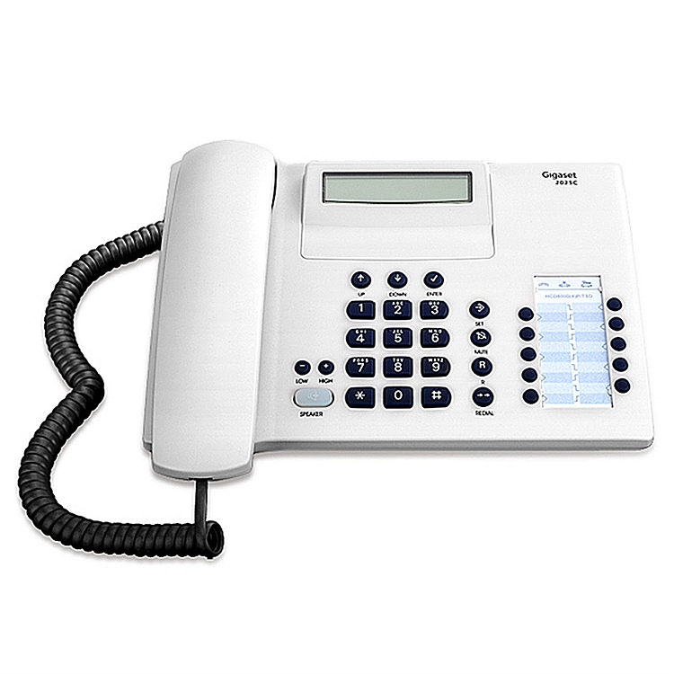 集怡嘉(Gigaset)HCD8000（4）P/TSD（2025C）电话机 白色（单位：台）