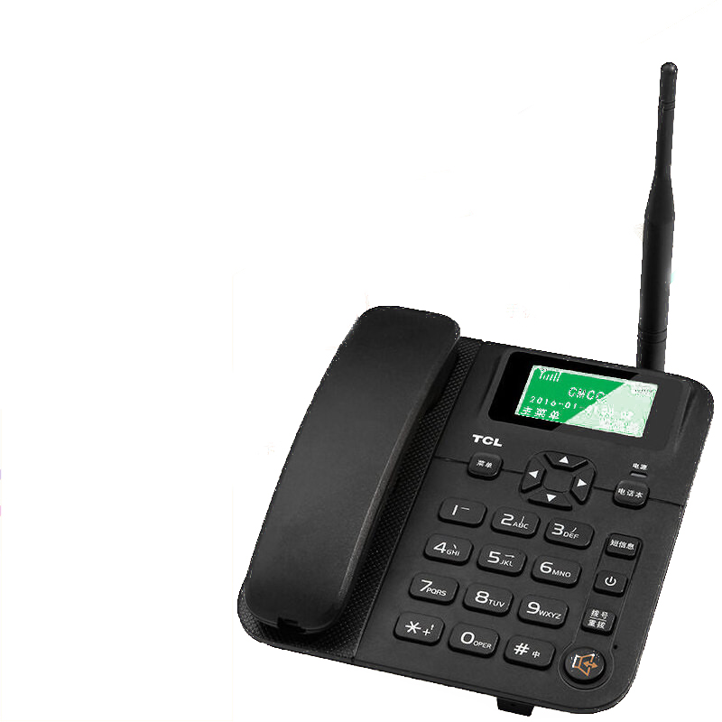 TCL/GF100插卡固定电话机(台)黑色