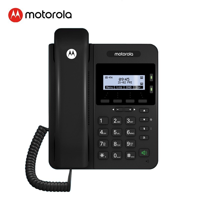 摩托罗拉 100IP-2 百兆VOIP电话机（台）黑色