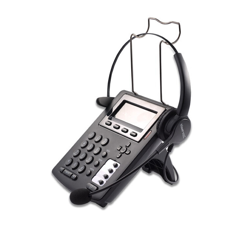 北恩（HION） S320P呼叫中心IP电话VOIP网络电话机套装 S320P话盒+NH70（套）