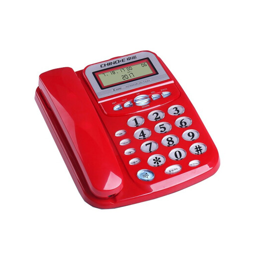 中诺（CHINO－E）C028 商务办公红色固定电话机（部）