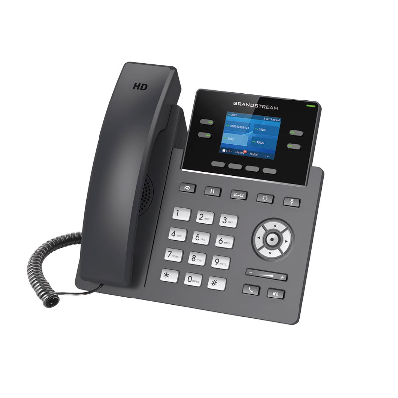 潮流 彩屏IP电话机 潮流网络GRP2612W 内部通话免费 无线办公座机(单位：个)