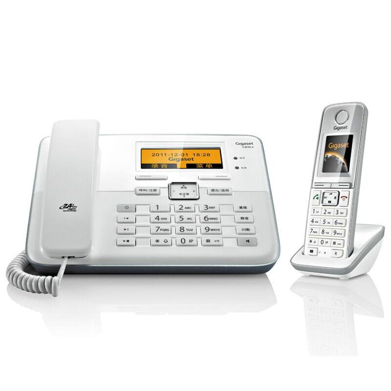 集怡嘉C810A/2.4GHz数字无绳电话机白色(台)
