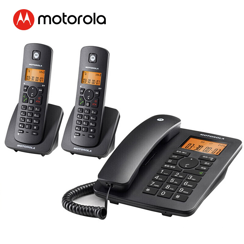摩托罗拉(Motorola) C4202LC 一拖二 子母机 (计价单位：台)黑色