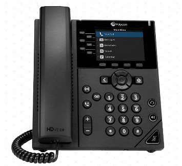 宝利通VVX350桌面电话机黑色(台)