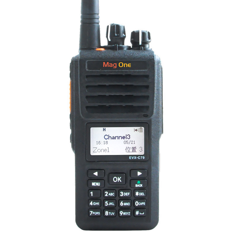 摩托罗拉(Motorola)EVX-C79(可录音8小时)数字录音对讲机黑(台)
