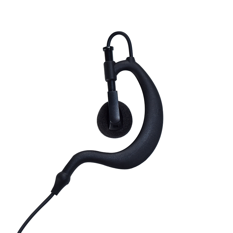 极蜂H1有线挂耳式对讲机耳机 （台）