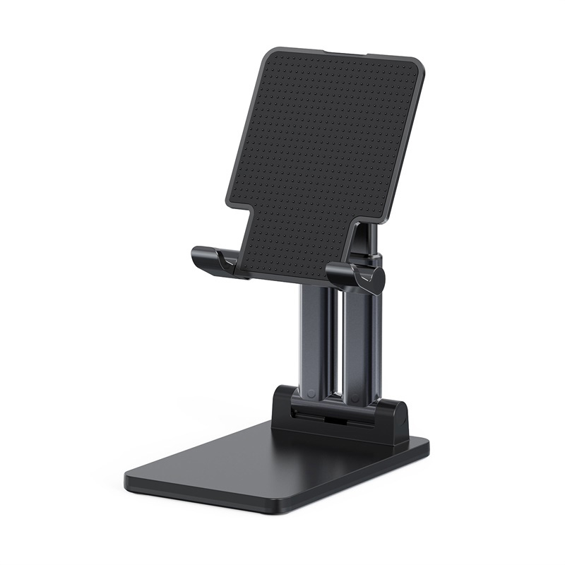雷摄（LEISE）T7 黑色 手机平板支架桌面直播便携可折叠升降ipad平板懒人支架 升级双杆手机平板支架(单位：个)