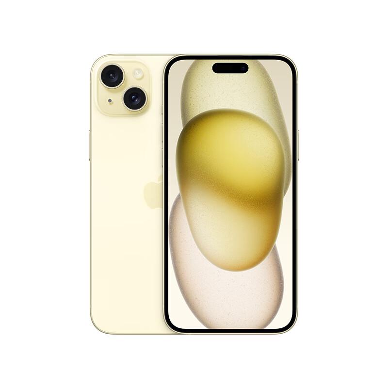 苹果（Apple）iPhone 15 Plus (A3096) 128GB 黄色 支持移动联通电信5G 双卡双待手机（单位：台）