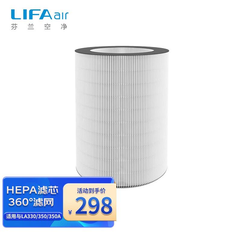 芬兰(LIFAair) LA21 适用于LA350 空气净化器滤网 1.00 个/片 (计价单位：片) 白色