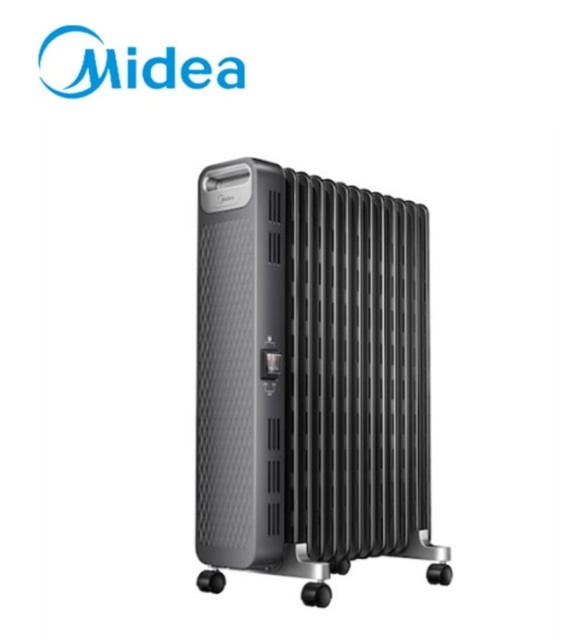 美的 Midea NYX-G1 取暖器电暖器烤火炉油汀13片家用办公室干衣2200W恒温（台）