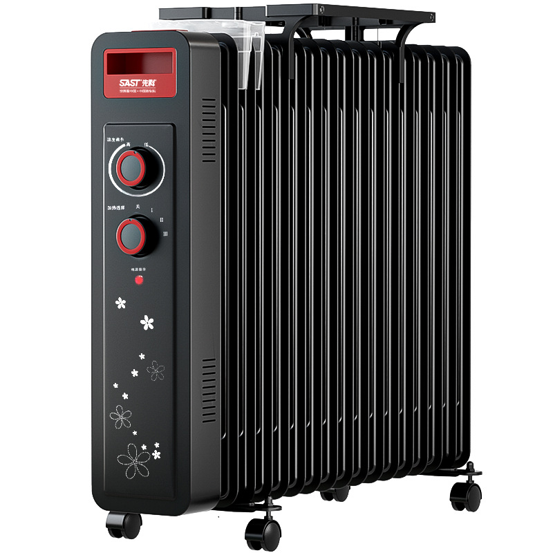 先科 电热油汀取暖器家用节能恒温电暖器 7片1500W（台）