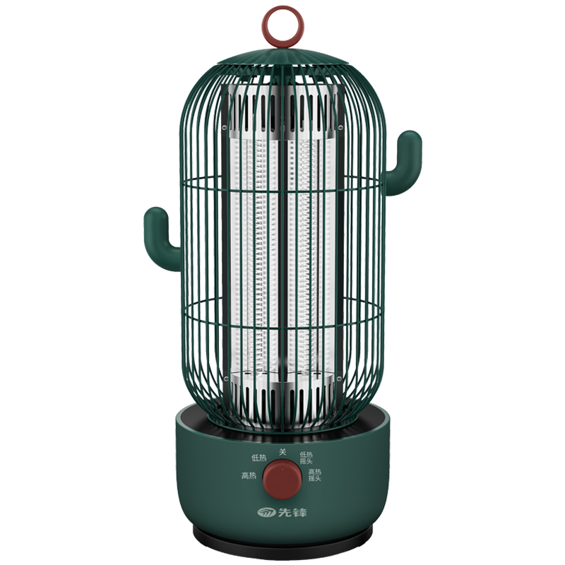 先锋（SINGFUN）取暖器家用台地式电暖气即开即热电暖器电热扇桌面鸟笼式烤火炉DHW-F5(台)