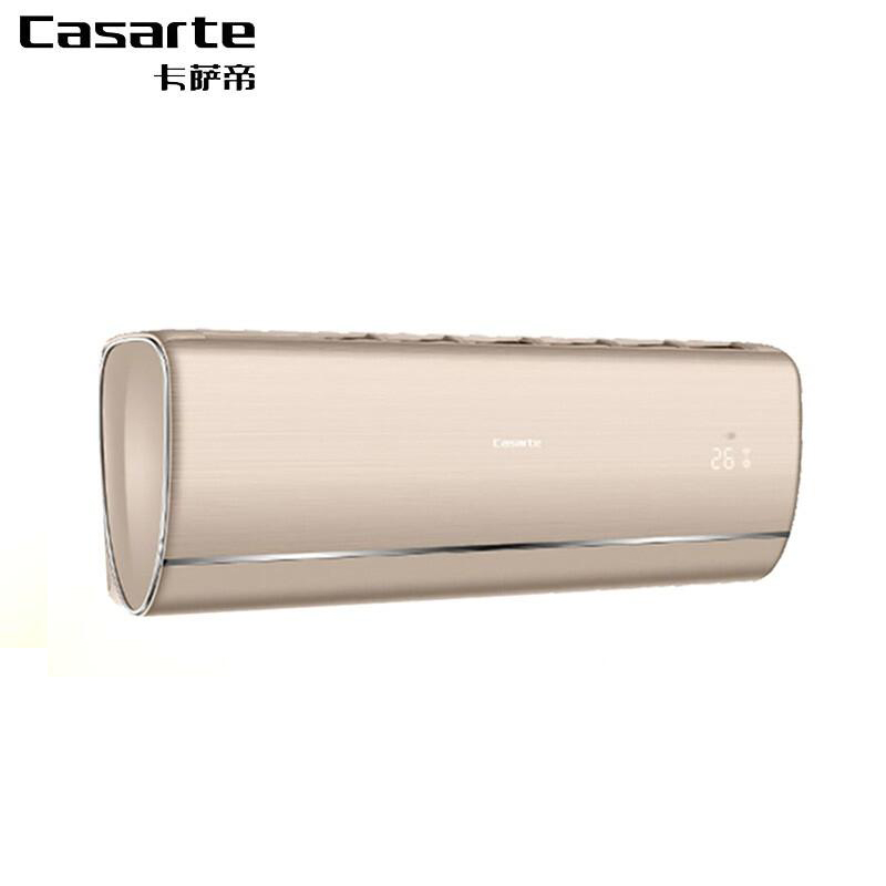 卡萨帝（Casarte）CAS359YAA(81)U1 1.5P 变频 冷暖 一级能效 壁挂式空调（套）金色