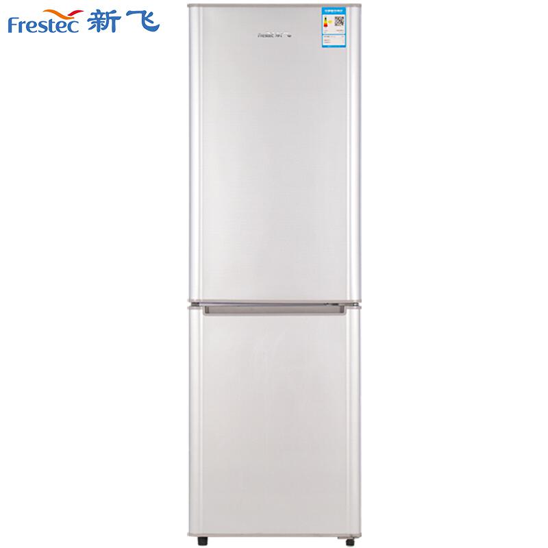 新飞（Frestec）BCD-168L2DH 168升 双门两门小冰箱家用迷你（台）钛空银