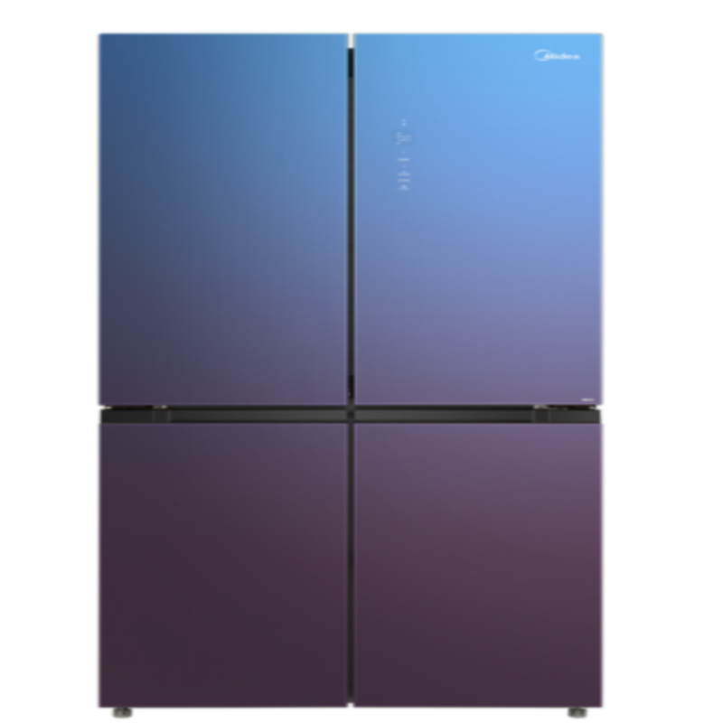 美的475WSGPZM(Q)十字对开门冰箱秘境－蓝紫渐变475L(台)