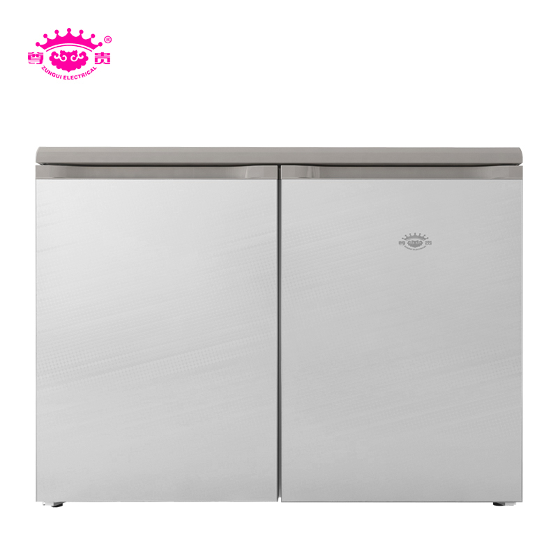 尊贵家用卧式冰箱双开门橱柜嵌入式矮冰箱 BCD-219W（台）