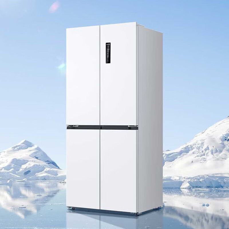 美菱 BCD-418WP9CZJC雪域白 418升冰箱超薄嵌入式冰箱白色（单位：台）