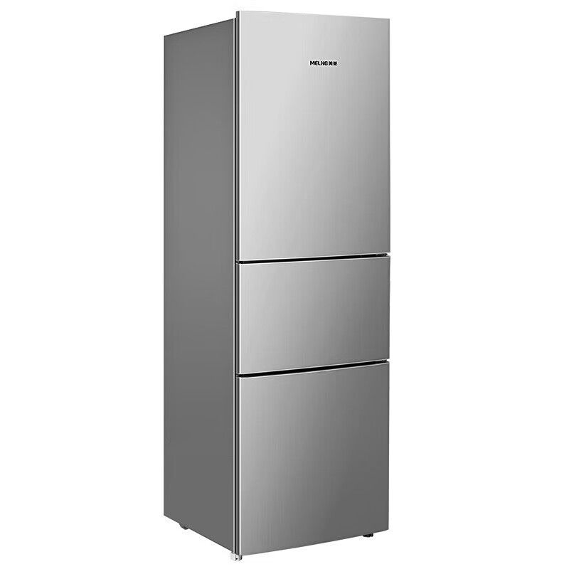 美菱 BCD-210L3CJC 软冷冻三门冰箱 银色（单位：台）