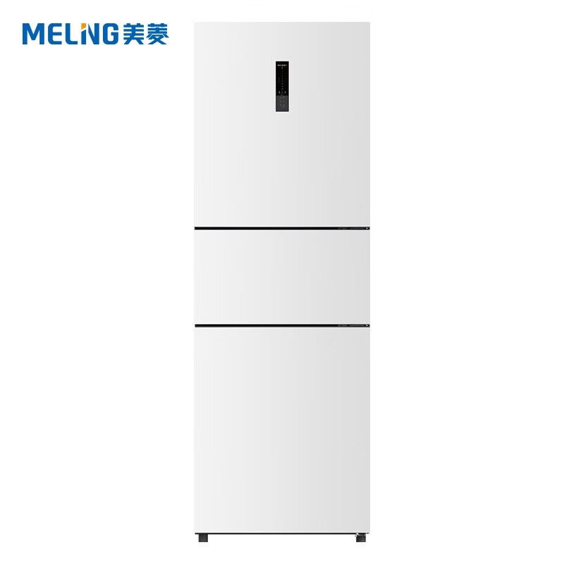 美菱（MeiLing）BCD-272WP3CJC 272三门冰箱一级能效白色（单位：台）