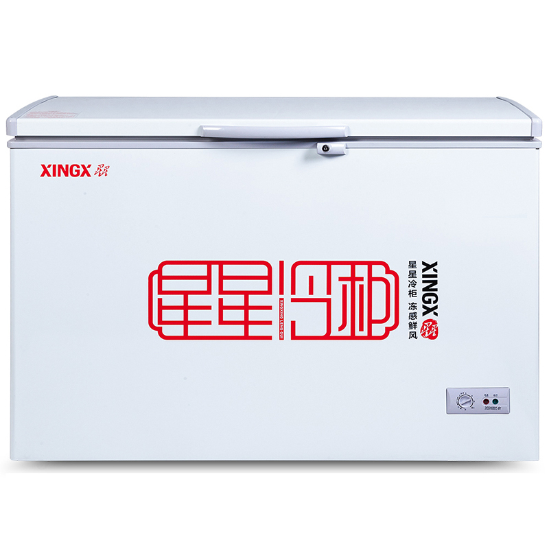 星星（XINGX） 305升 商用卧式冰柜 单温单箱冰箱 冷藏冷冻转换冷柜 安全门锁 顶开门 BD/BC-305E(台)