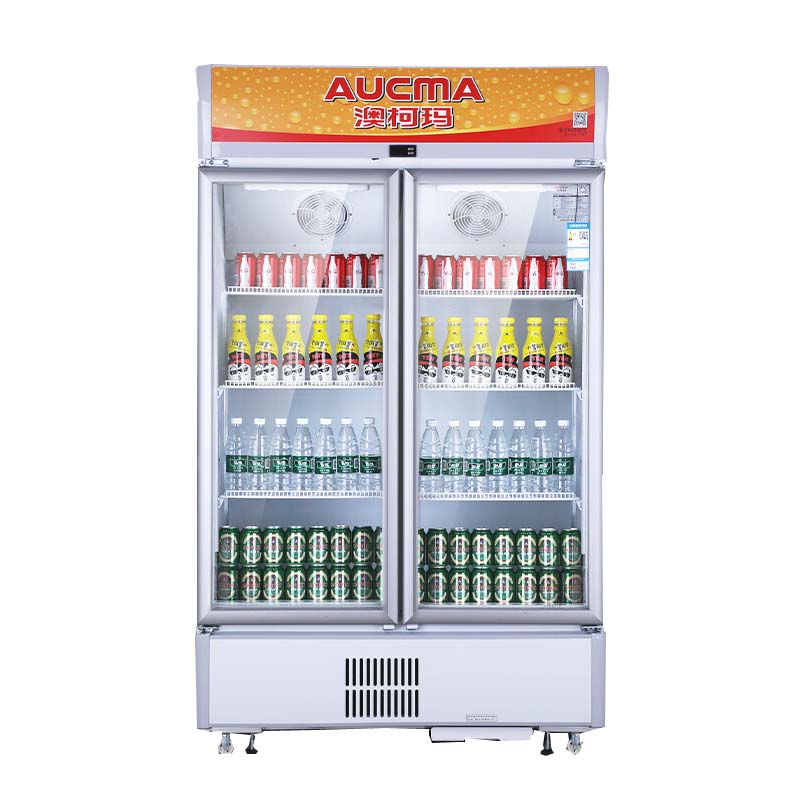 澳柯玛SC－597NE 597升定频机械控温立式冷柜玻璃门陈列柜冷藏 （台）