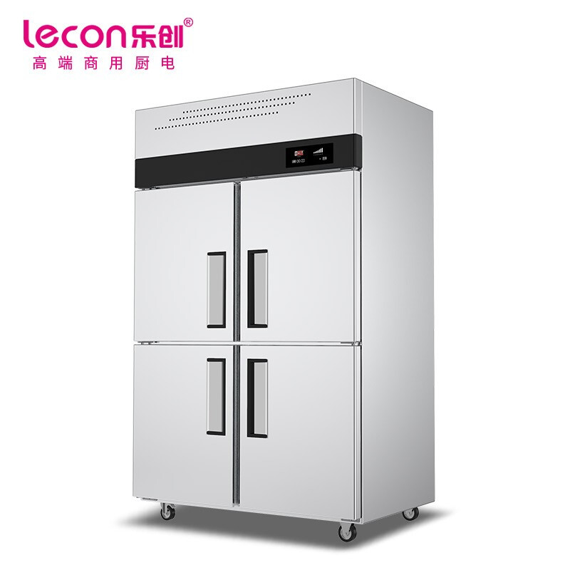 乐创（lecon）LC-J-SBC03 工程标准款双温 商用立式四门冰柜（台）