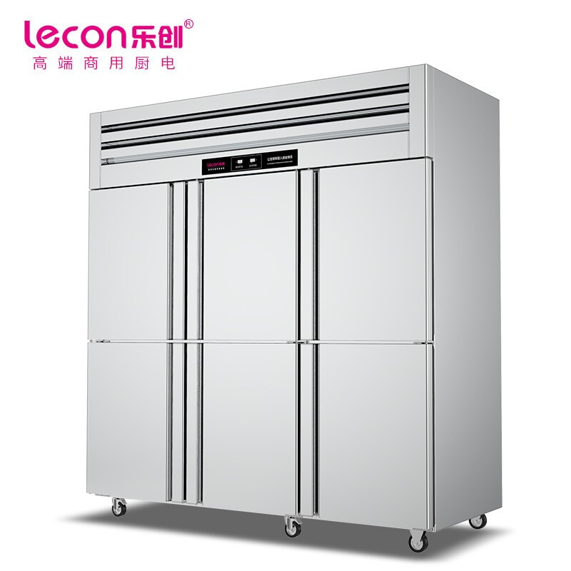乐创（lecon）LC-J-LMG03 双温 商用六门冰柜（台）