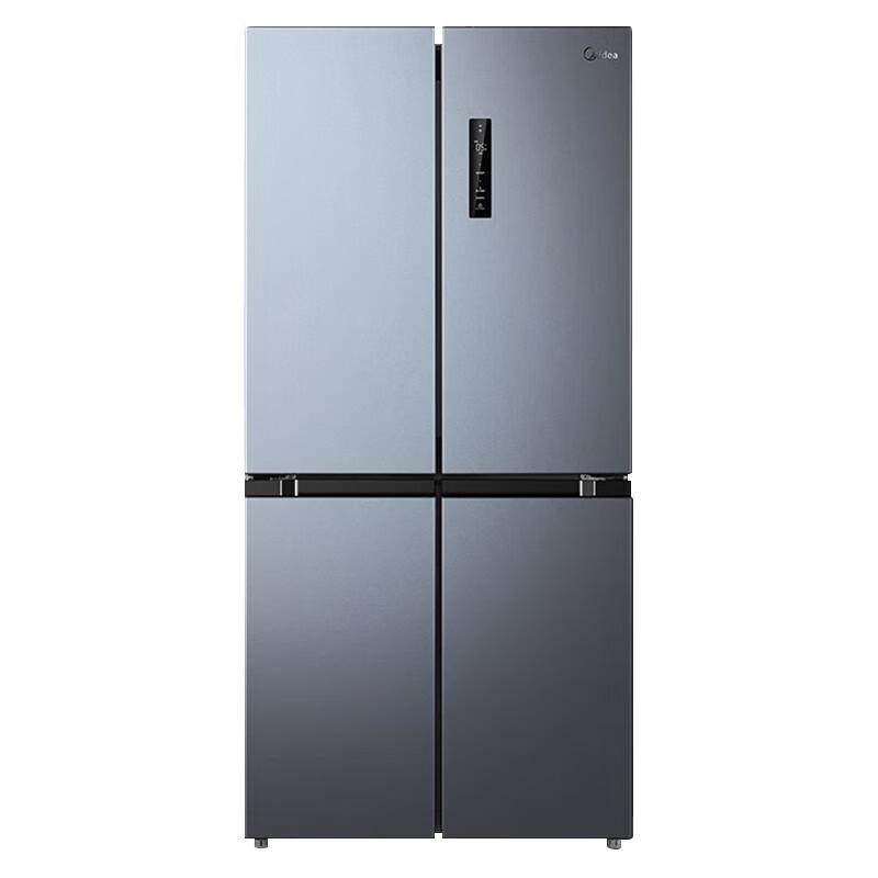 美的（Midea）472升一级能效双变频十字双开门冰箱BCD-472WSPZM(E)（台）