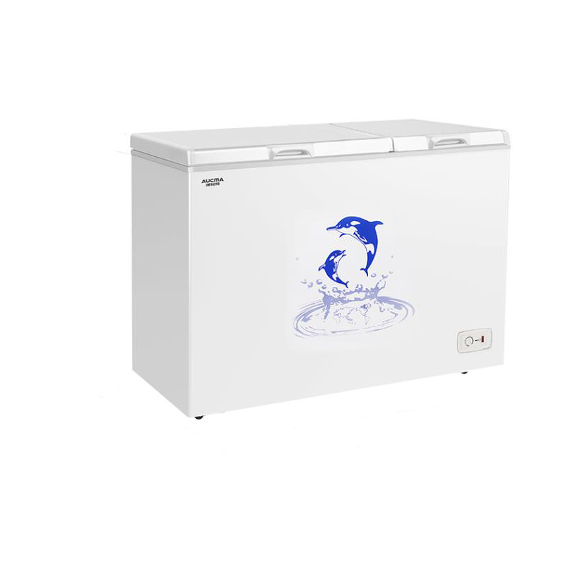 澳柯玛（AUCMA）302升 冰柜家用双温双箱冷藏全铜管（台）