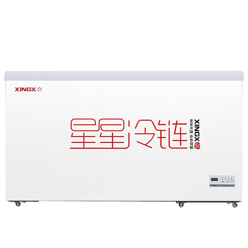 星星（XINGX）冷冻展示柜商用卧式平面低温冰柜大容量深底岛柜 SD/SC-253BE（台）