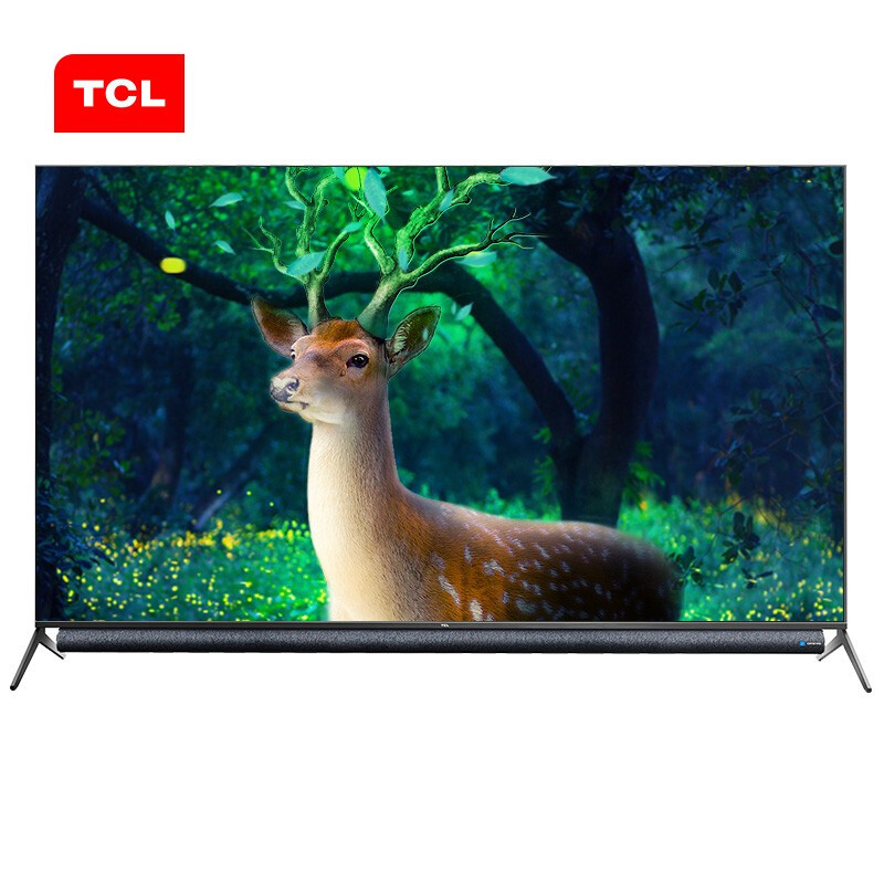 TCL 75P9无边全面屏平板电视黑色75英寸4K(台)