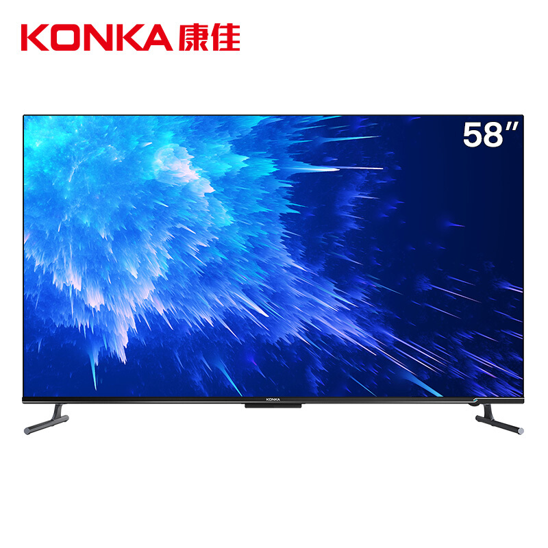 康佳（KONKA）LED58G30UE 58英寸高清液晶电视  智能电视 （台）黑色