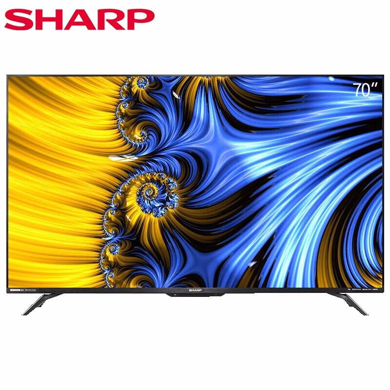 夏普（SHARP）70C6UK 70英寸4K超高清平板电视（台）