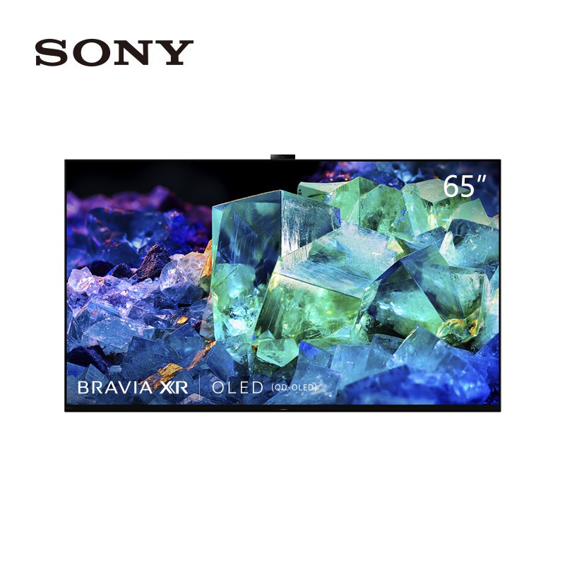 索尼（SONY）XR-65A95K 65英寸电视机 4K QD-OLED旗舰电视机 智能摄像头（台）黑色（配底座安装）
