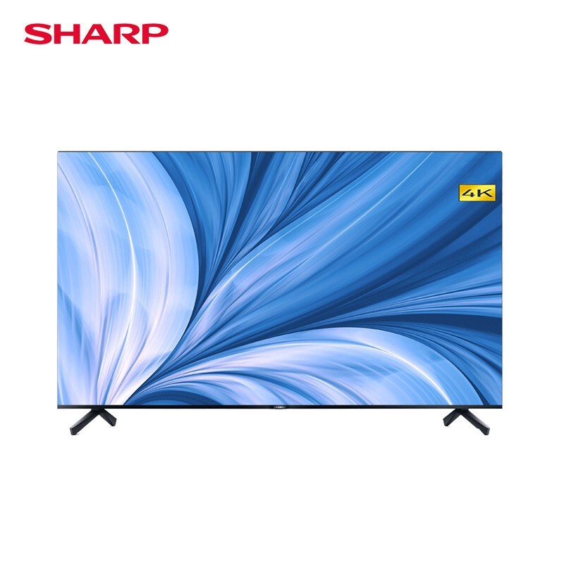 夏普（SHARP）液晶电视 4T-Z55B7CA 55英寸 4K 网络智能液晶平板电视机（台）配底座安装